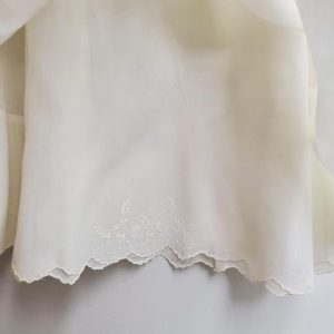 Vintage Mädchen Weißes Kleid Mit Smocking Und Spitze Von