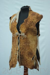 Vintage Strickjacke Damen Beige Kleidung Geschenk Fell Top