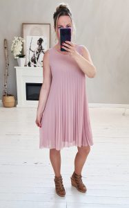 Vintagefashiondesign  Plissee Kleid Lara Gr3642