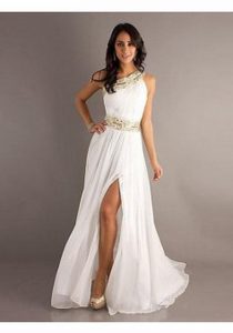 Weißes Kleid Griechisch