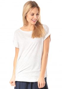 Wemoto Holly Printed  Tshirt Für Damen  Weiß  Planet