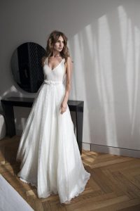 White Wedding Dress Boho Wedding Dress Lace Wedding