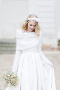 Wintertraum Braut Inspiration Hochzeitskleid Von Marianna