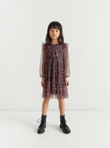 Zara  Kids  Floral Tulle Dress In 2020  Modestil Kleider