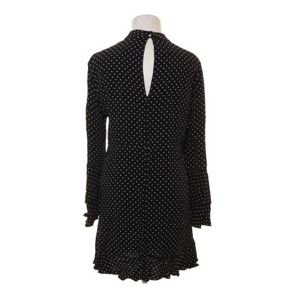 Zara Woman Kleid Größe L Schwarz/Weiß  Ebay
