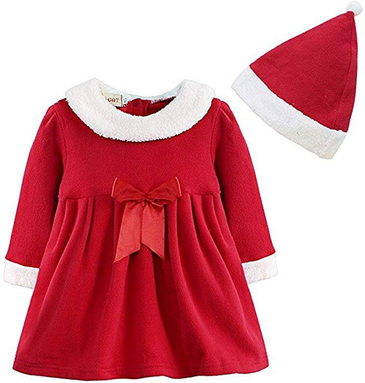 Zilucky Baby Mädchen Kleider Weihnachtskostüm