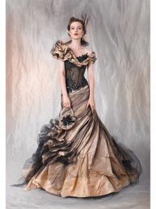 Hochzeitskleid Schwarz