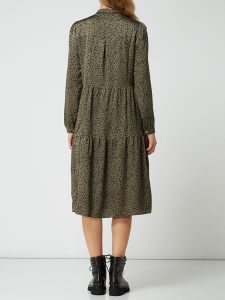 Neo Noir Kleid Mit Tupfenmuster In Grün Online Kaufen