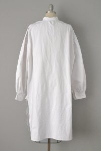 Viktorianischen Tunika / Boho Kleid / Weiße Baumwolle